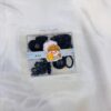 BLACK HAIR BOOL & CLIPS BOX