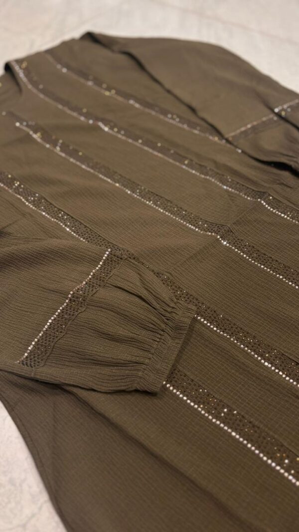 Trending Stone Work Abaaya