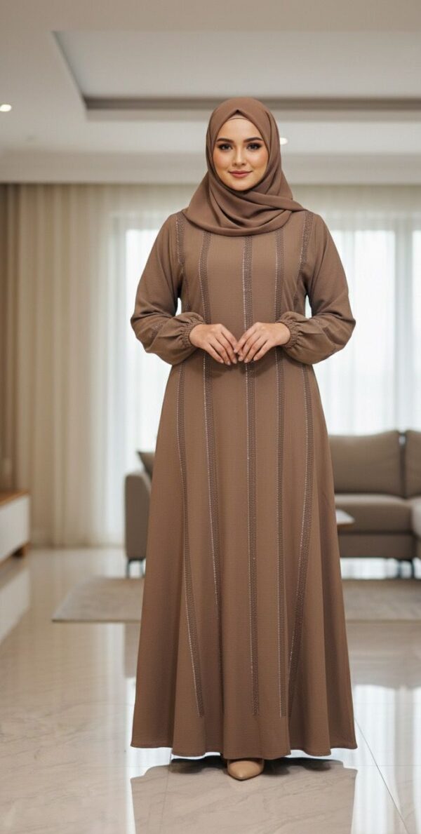 Trending Stone Work Abaaya