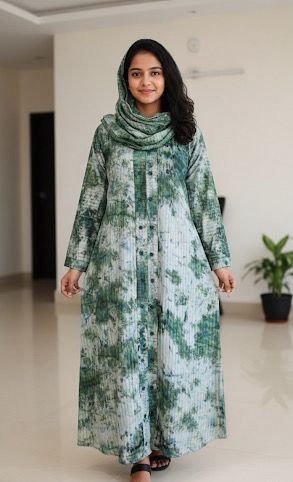 Trending Print Abaaya