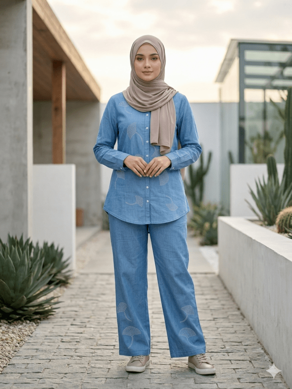 STYLISH DENIM CO-ORD SET