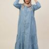 DENIM LONG GOWN