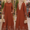 MODESTY GOWN WITH PAKISTANI SLEEVE