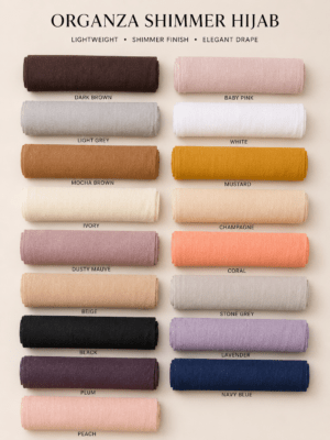 ORGANZA SHIMMER HIJAB