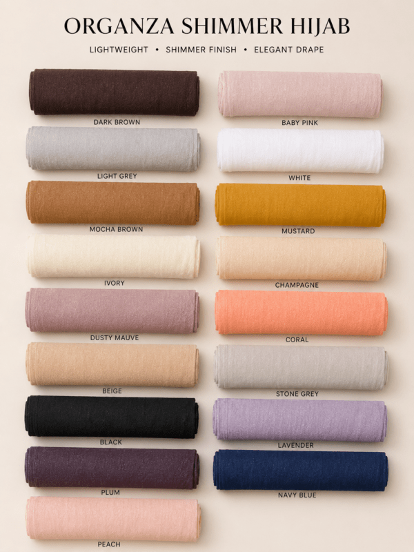 ORGANZA SHIMMER HIJAB
