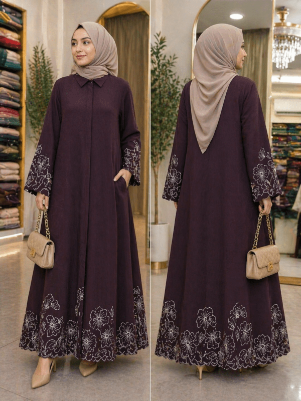 MODESTY GOWN WITH PAKISTANI SLEEVE