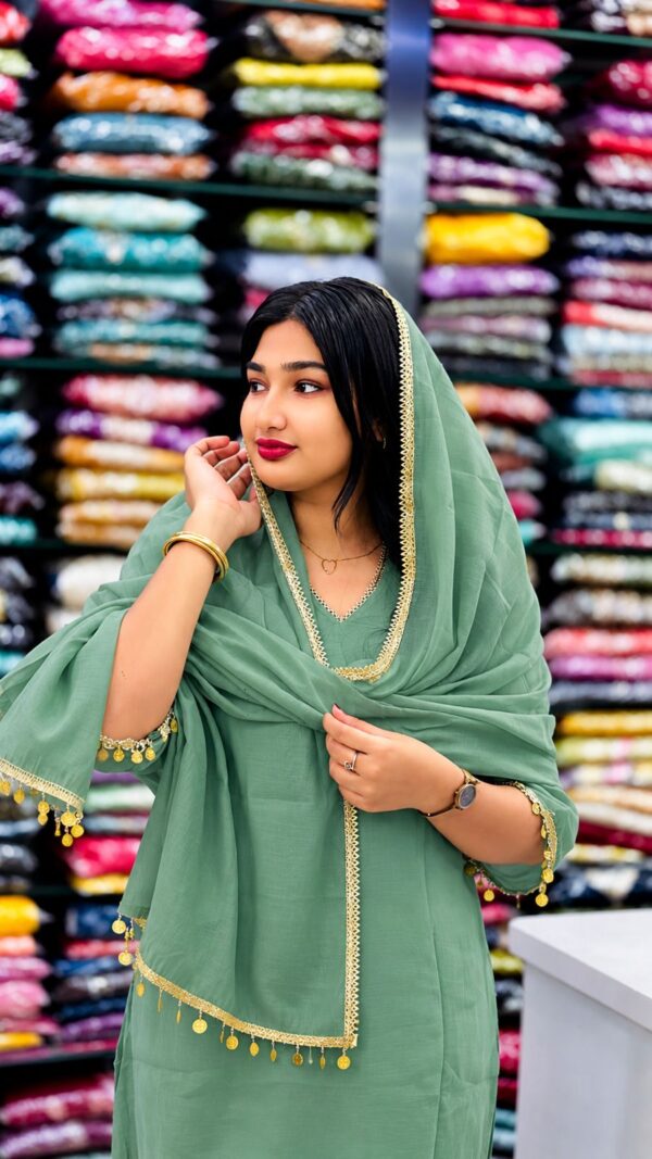 MAL CHANDERI COIN 3 PIECE SET