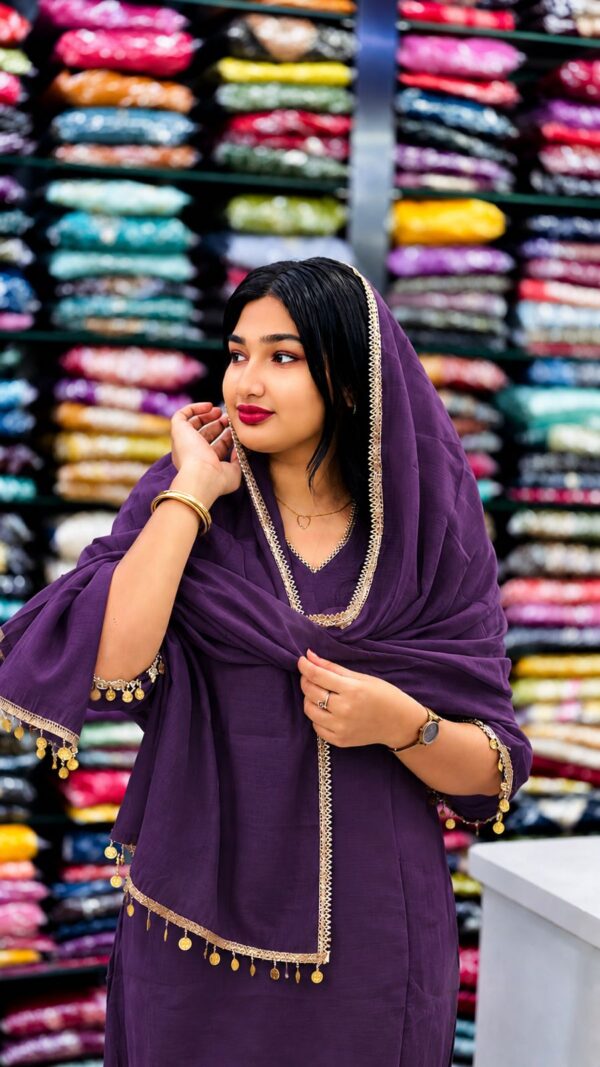 MAL CHANDERI COIN 3 PIECE SET