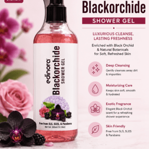 EDINORA BLACKORCHIDE SHOWER GEL /SHAMPOO