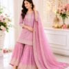 TRENDING ORGANZA SHARARA