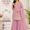 TRENDING ORGANZA SHARARA